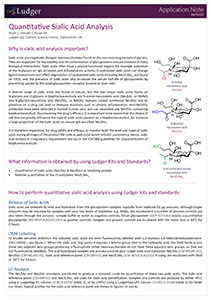 Application Note - Quantitative Sialic Acid Analysis