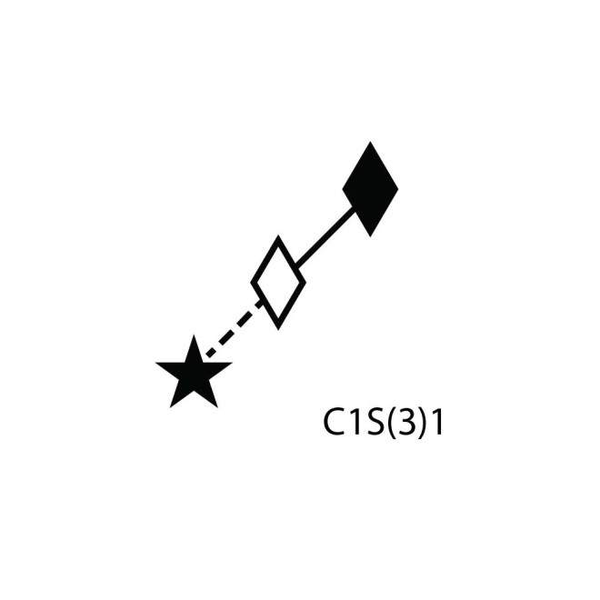 Sialylated core 1 O glycan, C1S(3)1