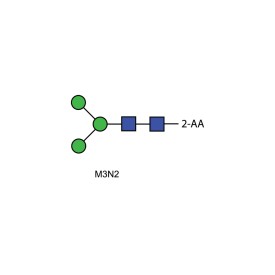 M3N2 (Man-3) glycan, 2-AA labelled