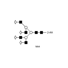 NA4 glycan (A4G4), 2-AA labelled