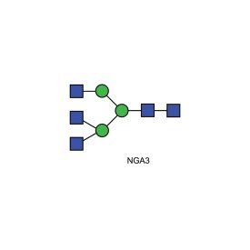 NGA3 glycan (A3)